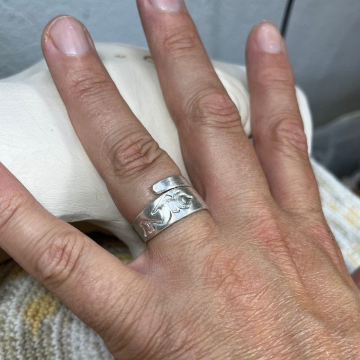 Anillo Tara plata ajustable