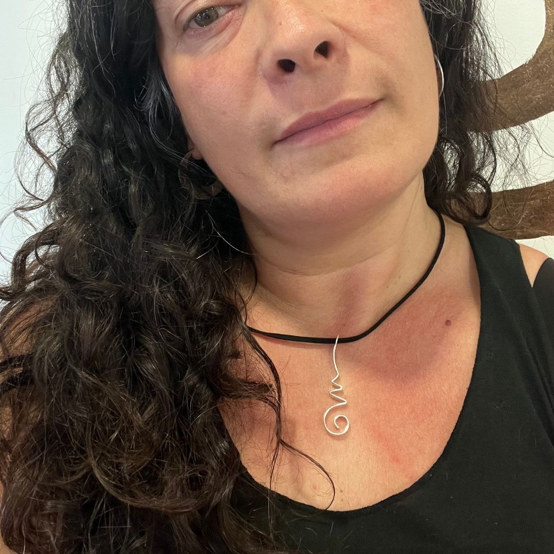 Colgante unalome om namah shivaya plata (12)