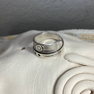 Anillo Unalome de plata joya de vinculación Joya Ritual