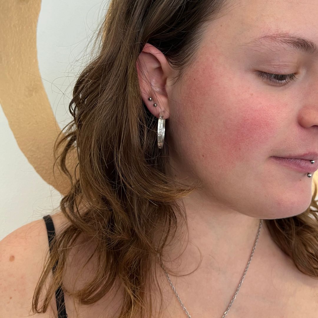 pendientes aros plata ME HABLO CON AMOR (9)