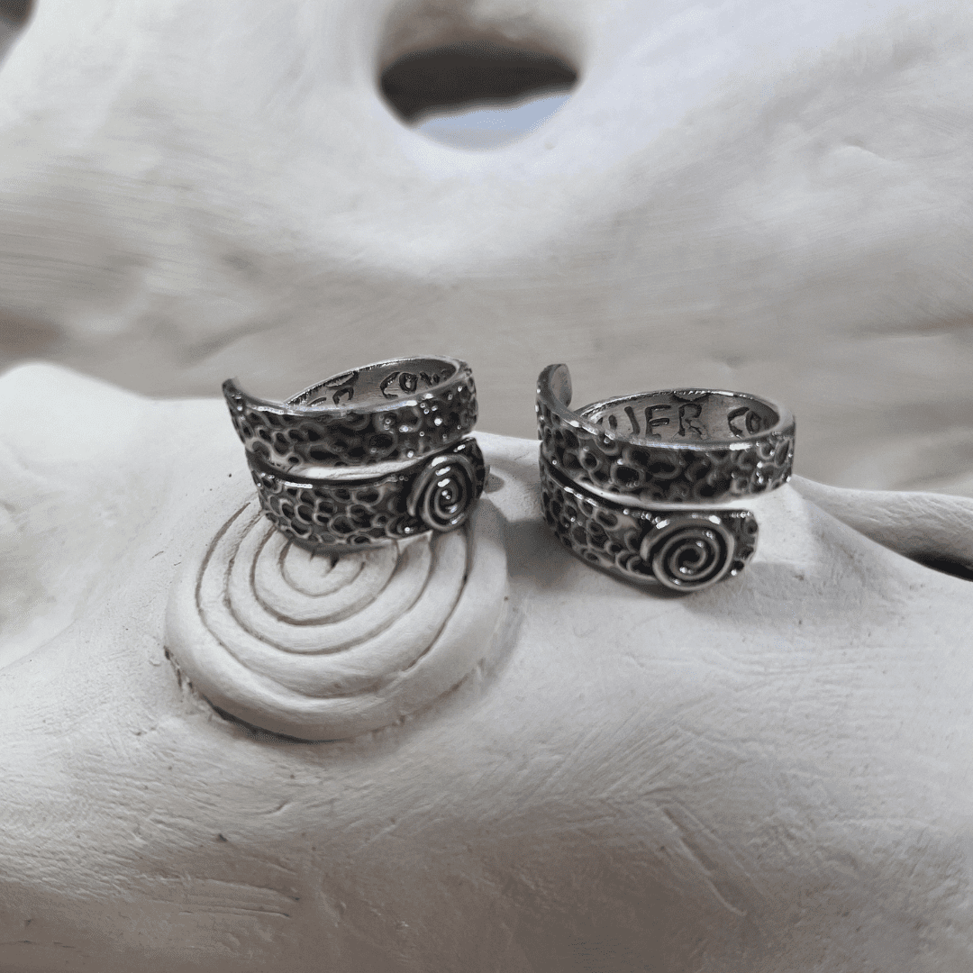 pack regalo duo anillo plata completa y libre
